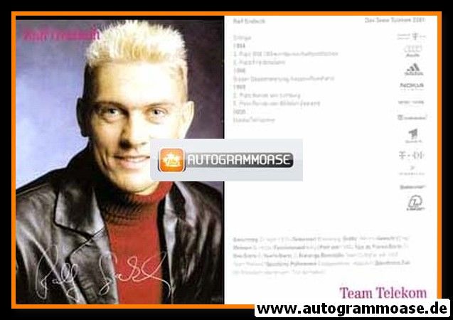 Autogramm Radsport | Ralf GRABSCH | 2001 Druck (Telekom)