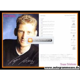 Autogramm Radsport | Rolf ALDAG | 2001 Druck (Portrait Color Telekom)