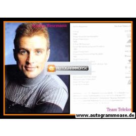 Autogramm Radsport | Steffen WESEMANN | 2001 Druck (Portrait Color) Telekom