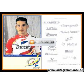 Autogrammkarte Radsport | Angel Luis CASEO MORENO | 1997 (Banesto)