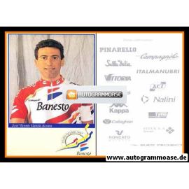 Autogrammkarte Radsport | Jose Vicente GARCIA ACOSTA | 1997 (Banesto)