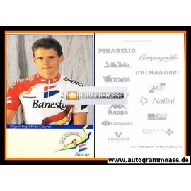 Autogrammkarte Radsport | Miguel Angel PENA CACERES | 1997 (Banesto)