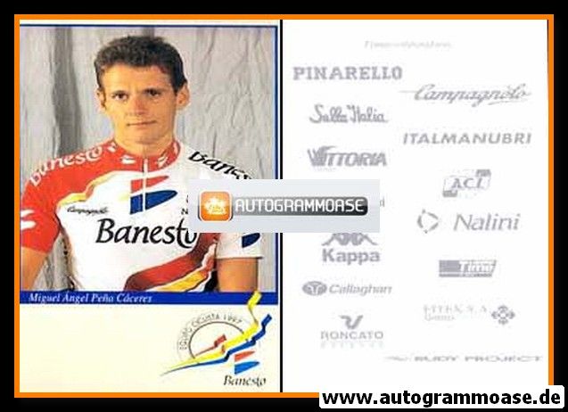 AK Radsport | Miguel Angel PENA CACERES | 1997 (Banesto)