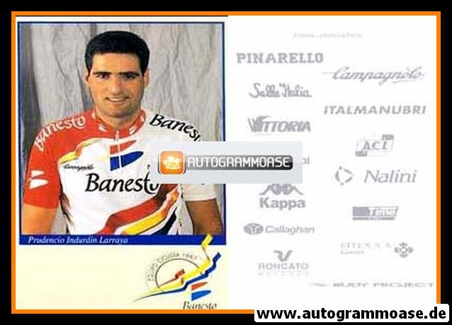 Autogrammkarte Radsport | Prudencio Indurain LARRAYA | 1997 (Banesto)