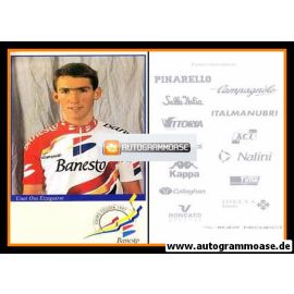 Autogrammkarte Radsport | Unai Osa EIZAGUIRRE | 1997 (Banesto)