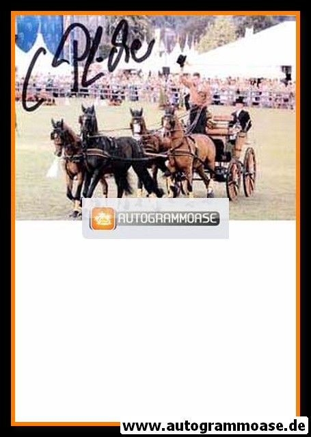 Autogramm Reiten | Christian PLÜCKER | 2000er (Vierspänner)