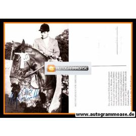 Autogramm Reiten | Hans Günter WINKLER | 1955 (Portrait SW) OS-Gold