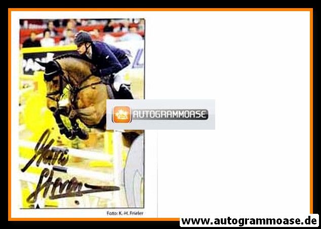 Autogramm Reiten | Mario STEVENS | 2000er (Portrait Color)