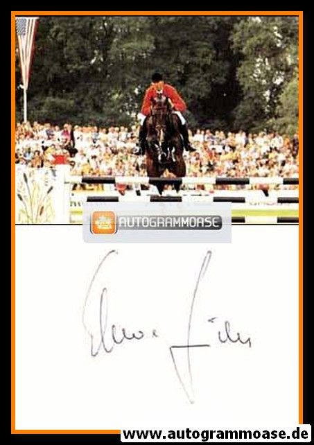 Autogramm Reiten | UNBEKANNT | 1990er (Portrait Color)