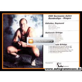 Autogramm Ringen | Raymund EDFELDER | 1995 (KSV Aalen)