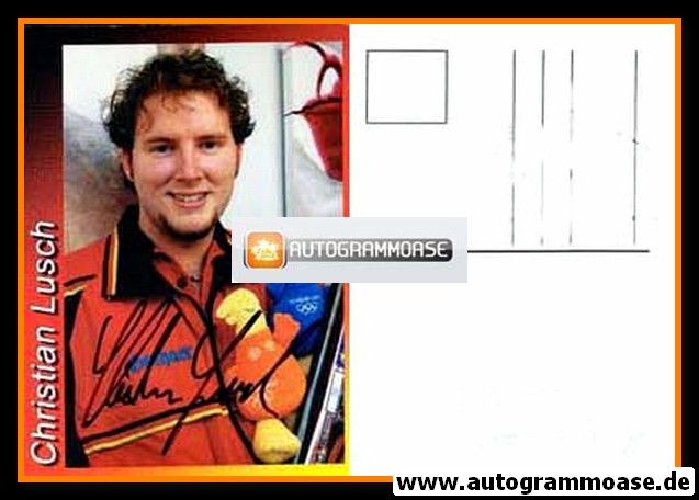 Autogramm Schiessen | Christian LUSCH | 2004 (Olympia)