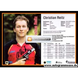 Autogramm Schiessen | Christian REITZ | 2008 (Krüger)