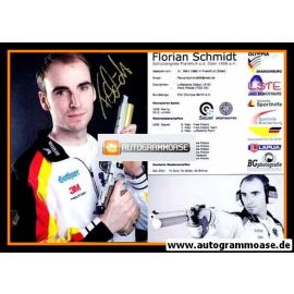 Autogramm Schiessen | Florian SCHMIDT | 2012 (Portrait Color)