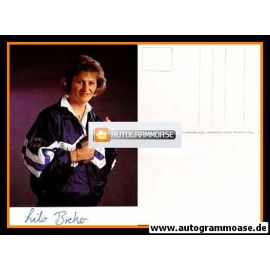 Autogramm Schiessen | Lilo BREKER | 1980er (Portrait Color)