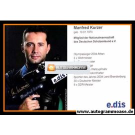 Autogramm Schiessen | Manfred KURZER | 2004 (Portrait Color)