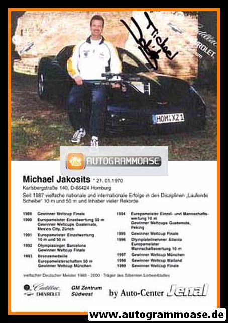 Autogramm Schiessen | Michael JAKOSITS | 1999 (Cadillac)