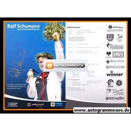 Autogramm Schiessen | Ralf SCHUMANN | 2004 (Portrait Color) OS-Gold