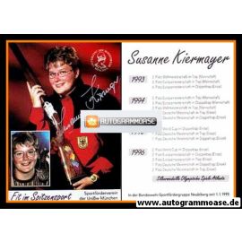 Autogramm Schiessen | Susanne KIERMAYER | 1996 (UniBw)