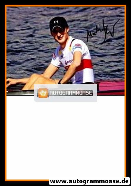 Autogramm Rudern | Martin KÜHNER | 2000er Foto (Portrait Color)