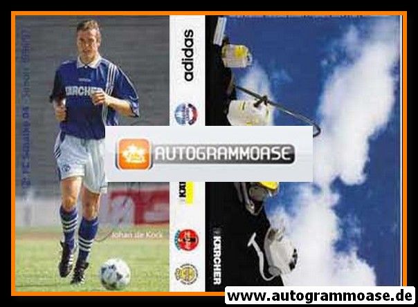 Autogramm Fussball | FC Schalke 04 | 1996 | Johan DE KOCK