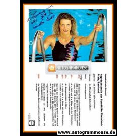 Autogramm Schwimmen | Kornelia ENDER | 1990er (Portrait Color Sporthilfe) OS-Gold DDR