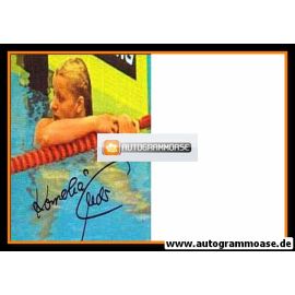 Autogramm Schwimmen | Kornelia GRUMMT-ENDER | 1980er (Portrait Color Mini)