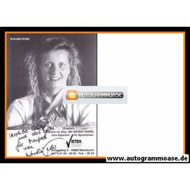 Autogramm Schwimmen | Kornelia ENDER | 1980er (Portrait SW Vieten) OS-Gold DDR