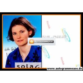 Autogramm Schwimmen | Nicole HETZER | 2000er Foto (Portrait Color)