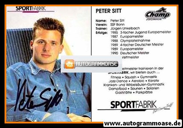 Autogramm Schwimmen | Peter SITT | 1991 (Sportfabrik)