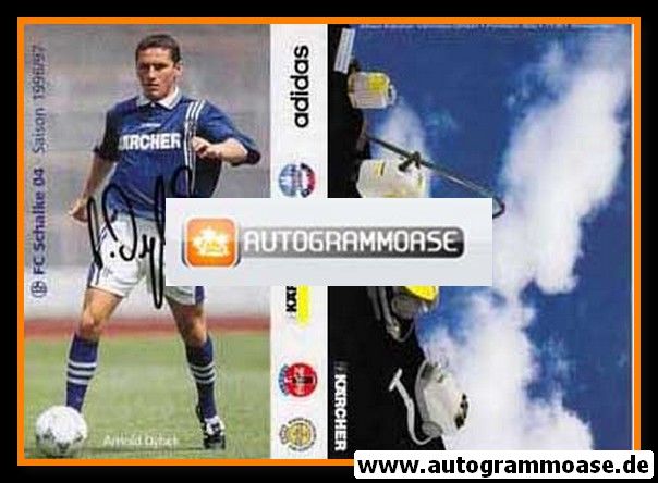 Autogramm Fussball | FC Schalke 04 | 1996 | Arnold DYBEK