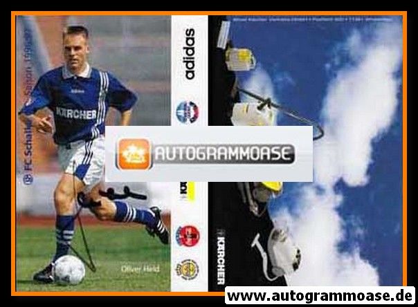 Autogramm Fussball | FC Schalke 04 | 1996 | Oliver HELD
