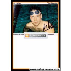 Autogramm Schwimmen | Uwe DASSLER | 1980er Foto (Portrait Color)