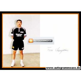 Autogrammkarte Tischtennis | Fan CHANGMAO | 1980er Foto (Portrait Color)