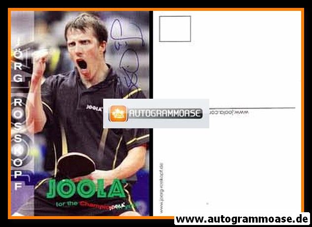 Autogramm Tischtennis | Jörg ROSSKOPF | 2000er (Joola)