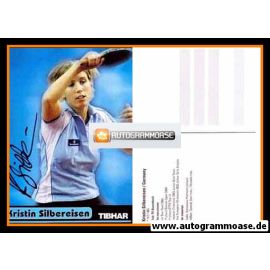 Autogramm Tischtennis | Kristin SILBEREISEN | 2004 (Tibhar)