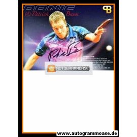 Autogramm Tischtennis | Patrick BAUM | 2010 (Donic) 1