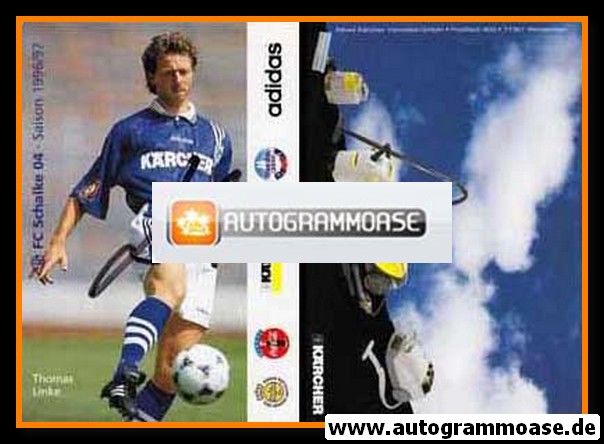 Autogramm Fussball | FC Schalke 04 | 1996 | Thomas LINKE
