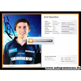 Autogramm Tischtennis | TTF Liebherr Ochsenhausen | 2011 | Kirill SKACHKOV