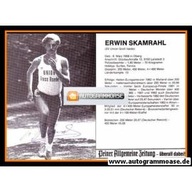 Autogramm Sprint | Erwin SKAMRAHL | 1982 (Rennszene SW) PAZ