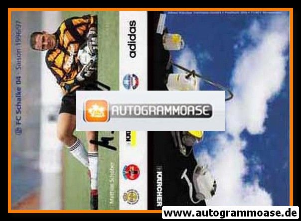 Autogramm Fussball | FC Schalke 04 | 1996 | Mathias SCHOBER