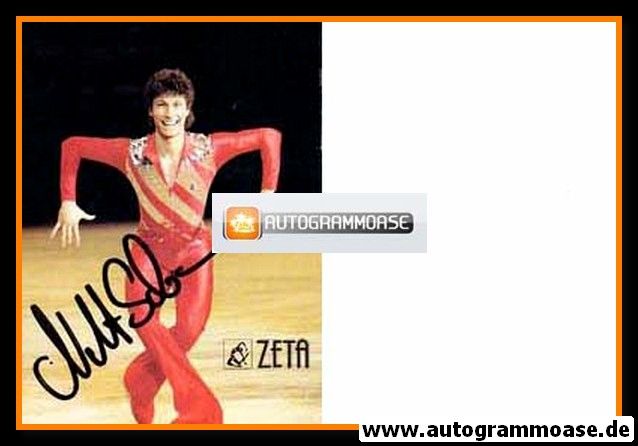 Autogramm Eiskunstlauf | Norbert SCHRAMM | 1980er (Portrait Color) Zeta