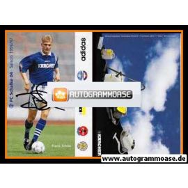 Autogramm Fussball | FC Schalke 04 | 1996 | Frank SCHÖN