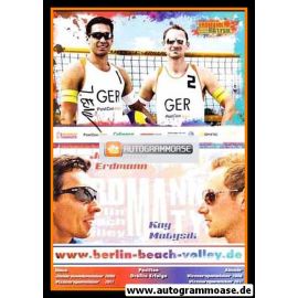 Autogramm Beachvolleyball | Jonathan ERDMANN | 2010er (Portrait Color)