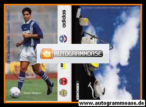 Autogramm Fussball | FC Schalke 04 | 1996 | David WAGNER