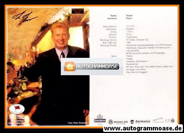 Autogramm Volleyball | Dresdner SC 1898 (D) | 1999 | Klaus KAISER