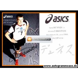 Autogramm Volleyball | Deutschland DVV | 2008 | Christian DÜNNES