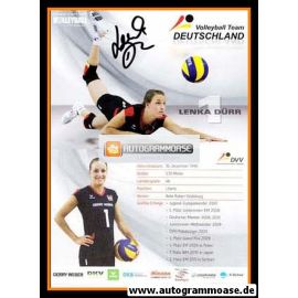 Autogramm Volleyball | Deutschland DVV (Damen) | 2012 | Lenka DÜRR
