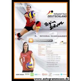 Autogramm Volleyball | Deutschland DVV (Damen) | 2012 | Regina BURCHARDT