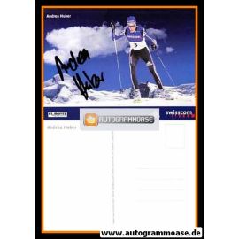 Autogramm Langlauf | Andrea HUBER | 2002 (Swiss Ski)