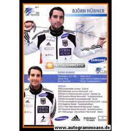 Autogramm Fechten | Björn HÜBNER | 2011 (Samsung)